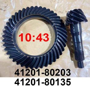 Toyota Landcruiser Ratio 43:10 Part number 41201-80203 / 41201-80135