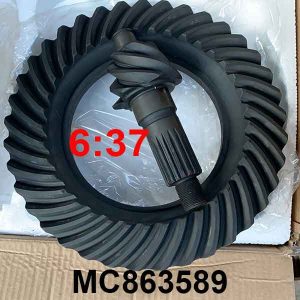 Mitsubishi 4D34 Diff Crown Wheel and Pinion 6*37 OEM: MC863589