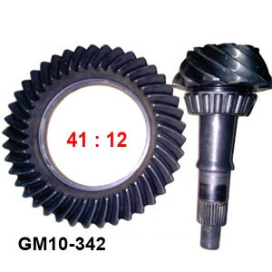 Crown wheel and pinion gm10-342