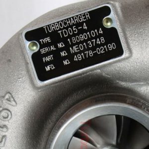 Turbocharger ME013748 49178-02190 for Mitsubishi Fuso 4D34T