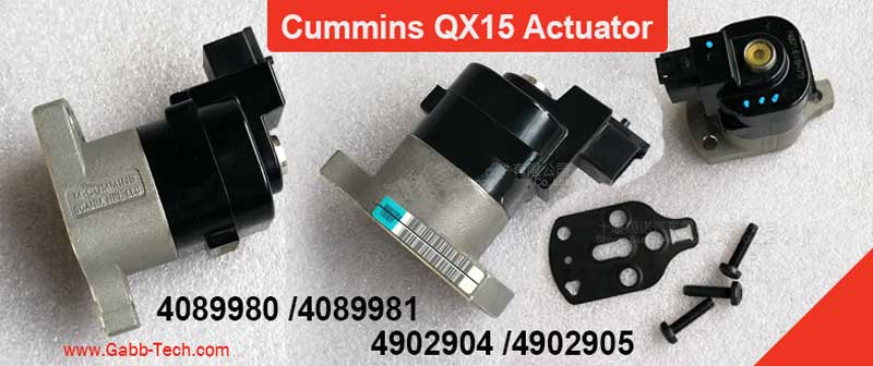 Cummins QX15 Actuator 4089981/4902905/4089980/4902904